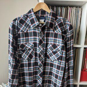 Wrangler Men's Western Flannel Shirt
